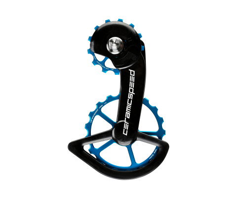 Pata CeramicSpeed OSPW Shimano serie 9100 Azul