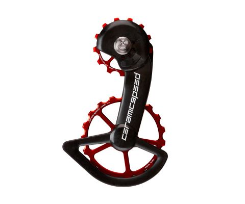 Pata CeramicSpeed OSPW Shimano serie 9100 red