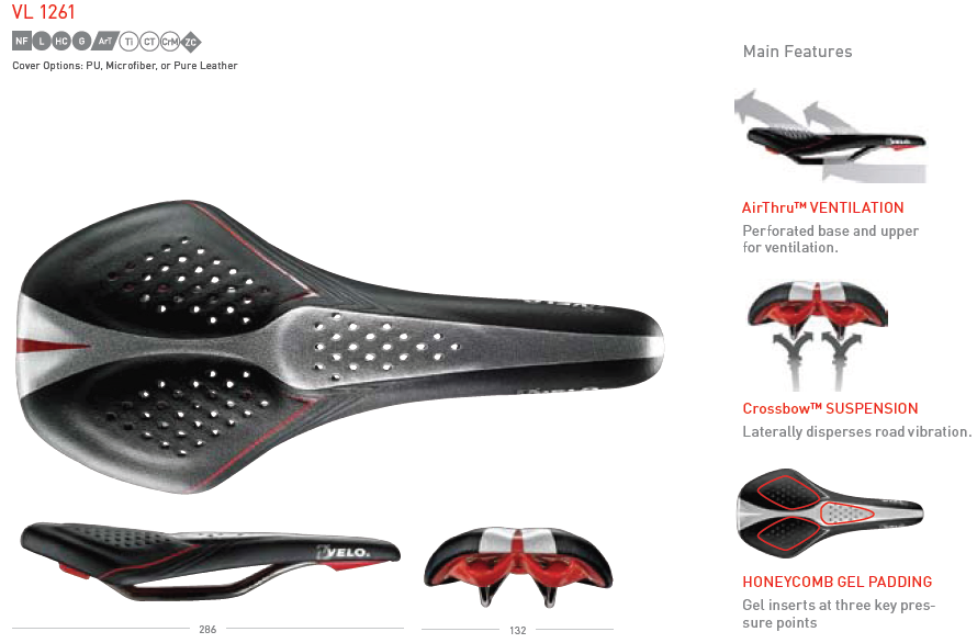 Asiento velo sales ruta