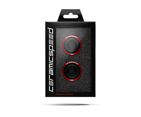 Caja pedalera CeramicSpeed BB86 Shimano rojo