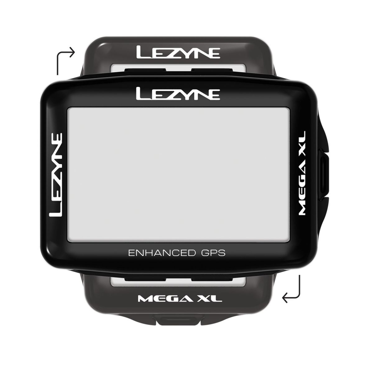 GPS Lezyne MEGA XL con sensores de velocidad, cadencia y cardíaco - The