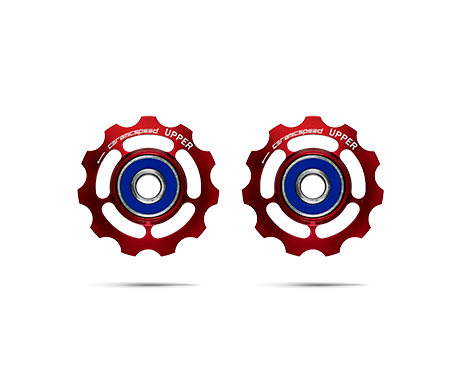 Rueditas CeramicSpeed para Sram 10-11v mec eTap  rojo